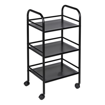 WENKO 71560800 - Carrito 41x75 cm negro