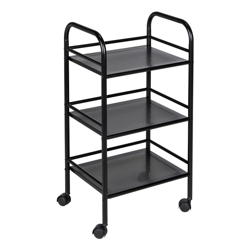 WENKO 71560800 - Carrito 41x75 cm negro