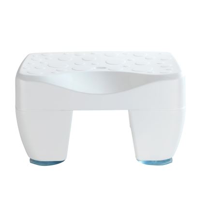 WENKO 73361100-Taburete para bañera SECURA 40x31 cm blanco/transparente