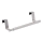 WENKO 79173100 - Soporte para toallas TELESCOPE 7x6 cm, acero inoxidable, plateado/negro