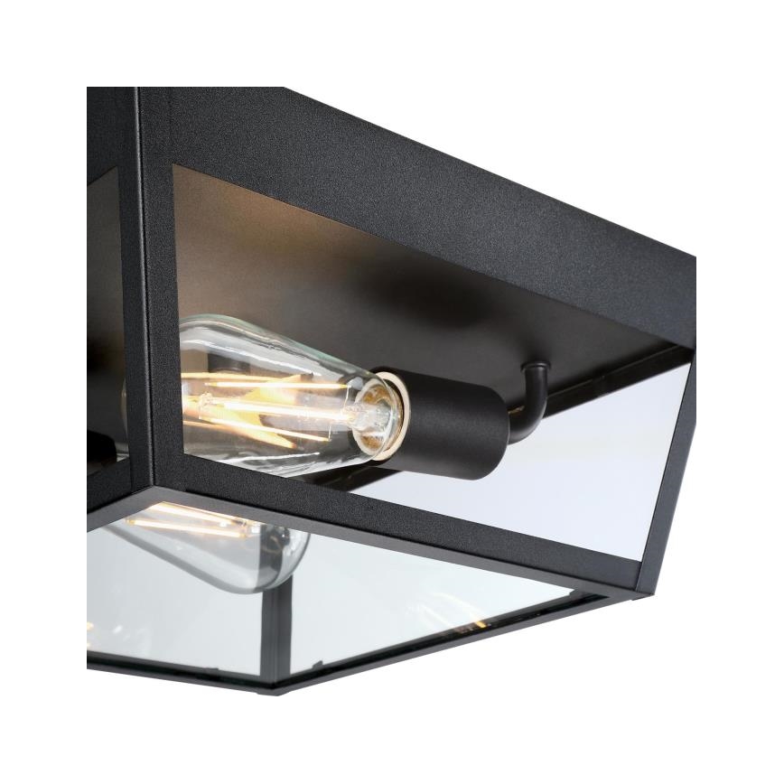 Westinghouse 61219 - Plafón de exterior PETERSON 2xE27/40W/230V IP44