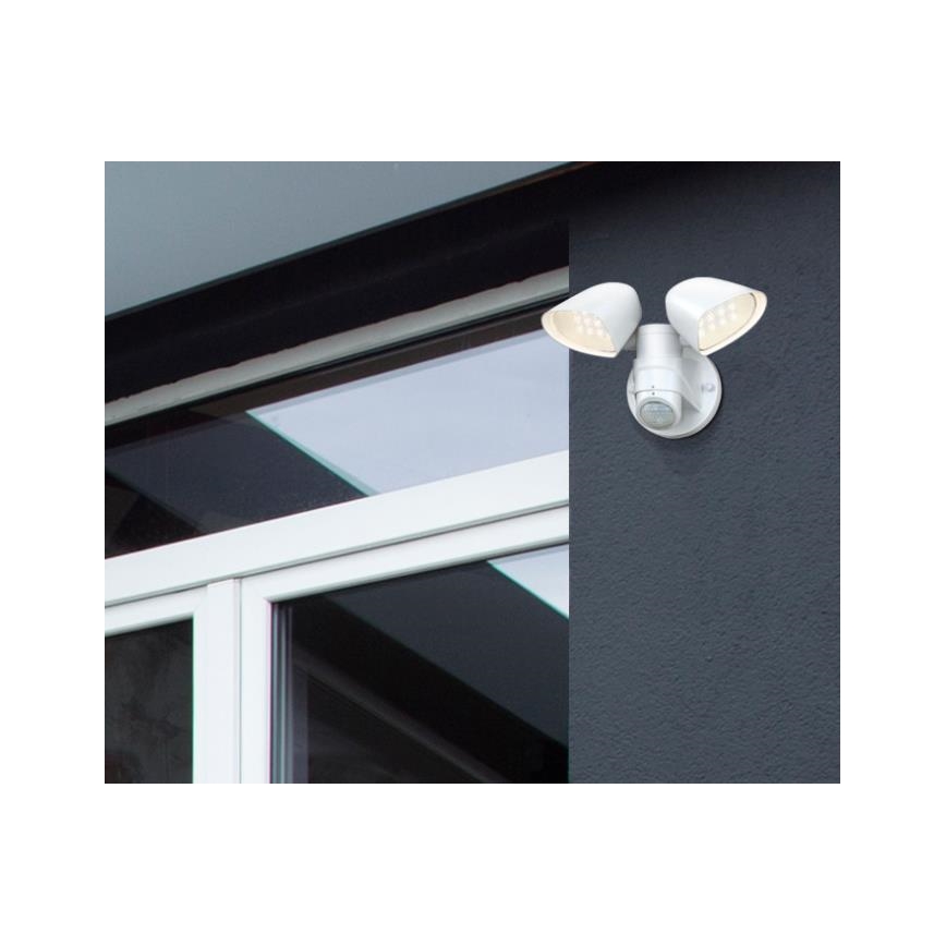 Westinghouse 63642 - Proyector LED de exterior con sensor LED/17,5W/230V IP44
