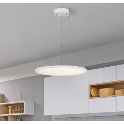 Westinghouse 65751 - Lámpara de araña LED regulable sobre cable ATLER LED/32W/230V 45 cm