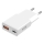 Winner Group - Adaptador de carga GaN 1xUSB-A + 1xUSB-C 30W blanco