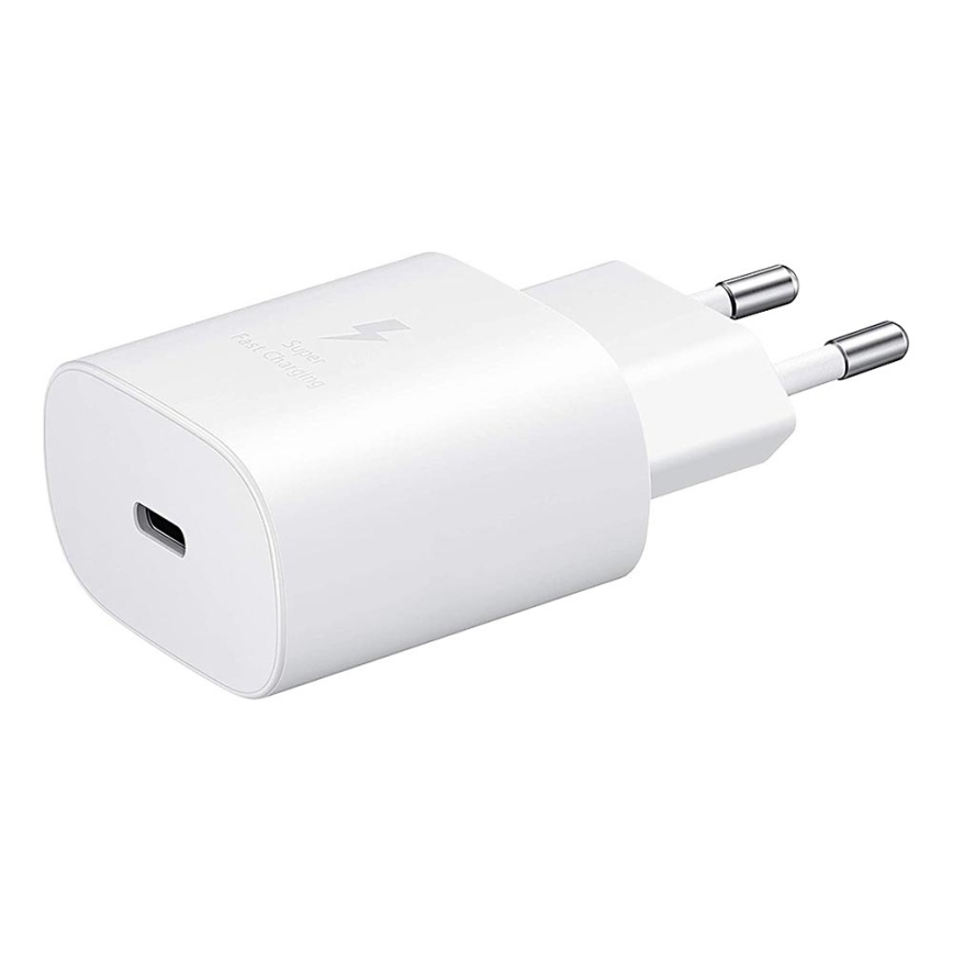 Winner Group - Adaptador de carga rápida 1x USB-C con Power Delivery 25 W, blanco