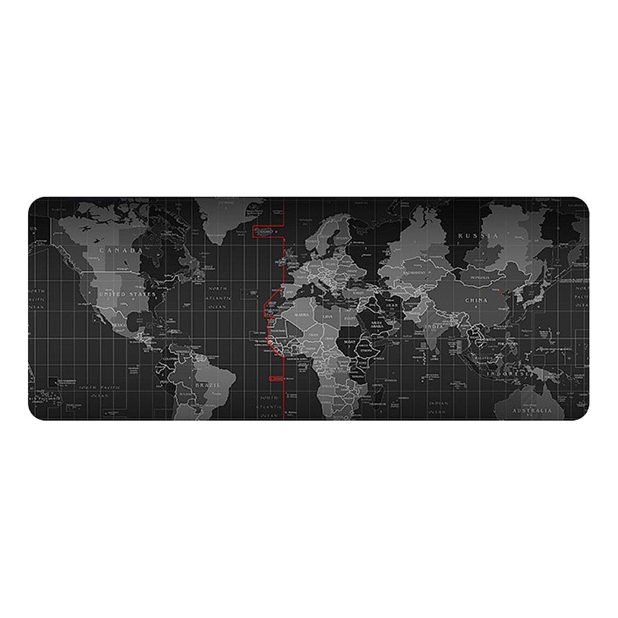 Winner Group - Alfombrilla para teclado y ratón 30x75 cm mundo