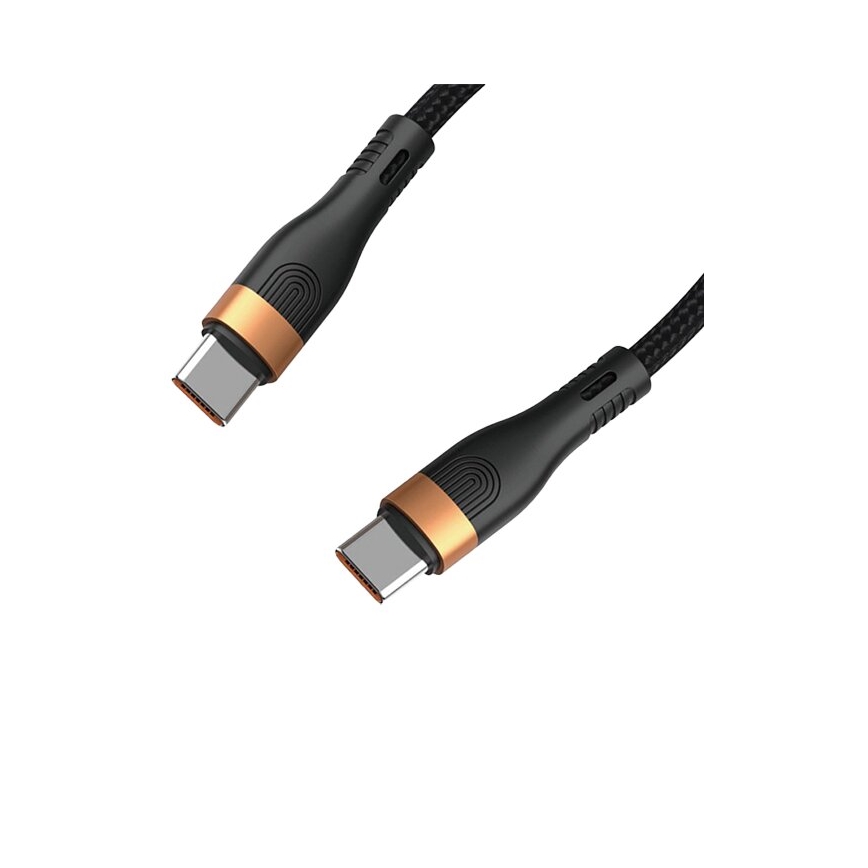 Winner Group - Cable USB 3en1 USB-C / Lightning, USB-C y Micro USB 100W 1,5m negro