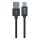 Winner Group - Cable USB con conector extendido USB-C / USB-A 60W 1m negro