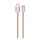 Winner Group - Cable USB Lightning / USB-A 1m rosa