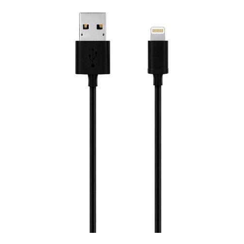 Winner Group - Cable USB MFI Lightning / USB-A 2m negro
