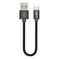 Winner Group - Cable USB USB-C / USB-A 60W 20cm negro