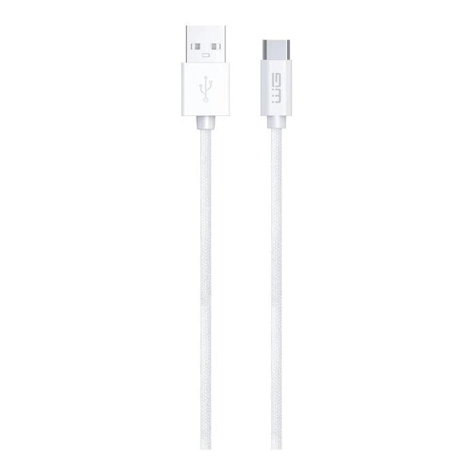 Winner Group - Cable USB USB-C / USB-A 60W 2m blanco