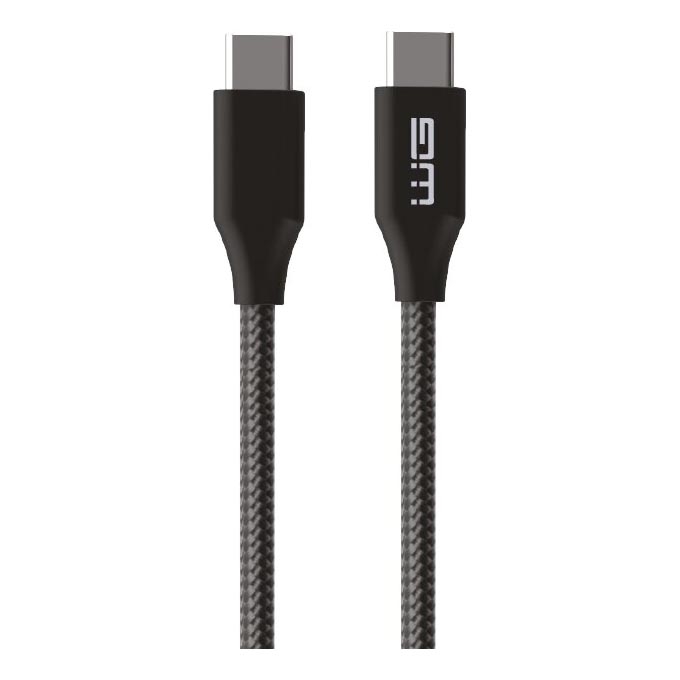 Winner Group - Cable USB USB-C / USB-C 140W 1,5m negro