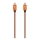 Winner Group - Cable USB USB-C / USB-C 60W 1m naranja