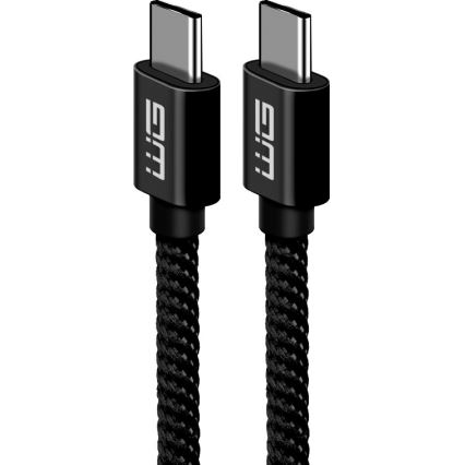 Winner Group - Cable USB USB-C / USB-C 60W 1m negro