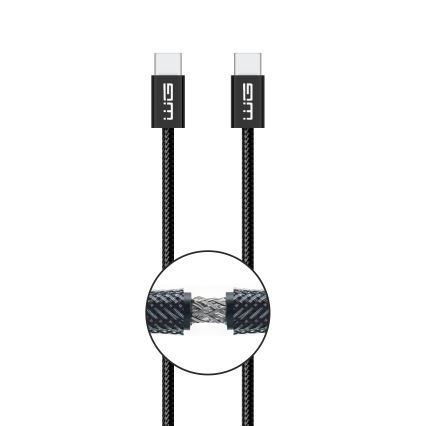 Winner Group - Cable USB USB-C / USB-C 60W 3m negro