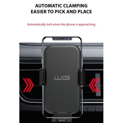 Winner Group - Cargador inalámbrico y soporte para coche 15W