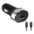 Winner Group - Cargador para coche 1xUSB-C Power Delivery 20W + Cable USB USB-C / USB-C 1 m negro