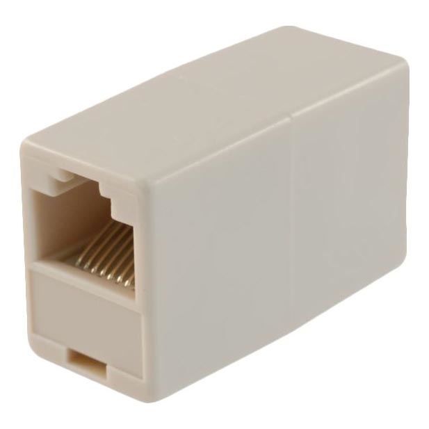 Winner Group - Conector de cable tipo RJ45 blanco