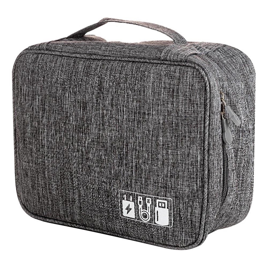 Winner Group - Estuche de viaje para electrónica gris