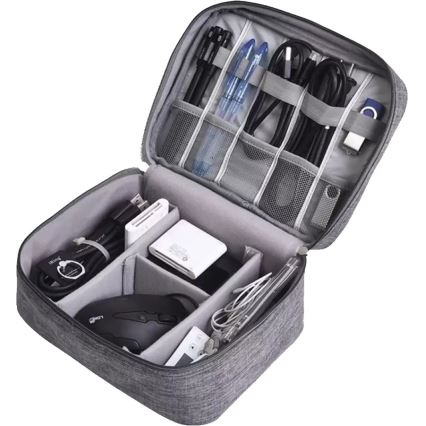 Winner Group - Estuche de viaje para electrónica gris
