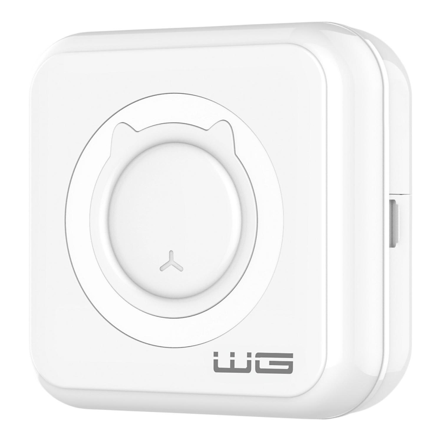 Winner Group - Mini impresora térmica 800 mAh blanco