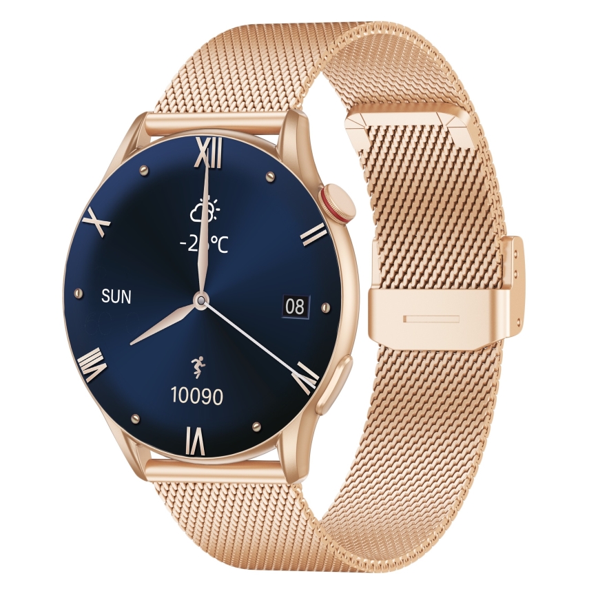 Winner Group - Reloj inteligente AirFlex 2 Elegance 280 mAh IP68 dorado