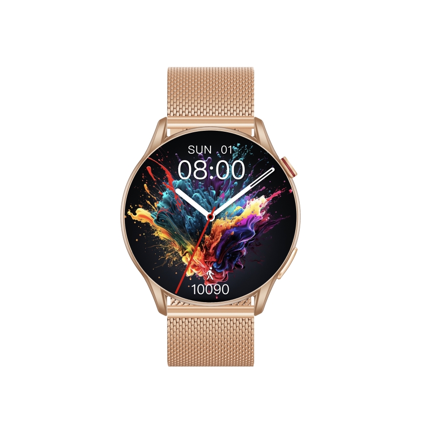 Winner Group - Reloj inteligente AirFlex 2 Elegance 280 mAh IP68 dorado