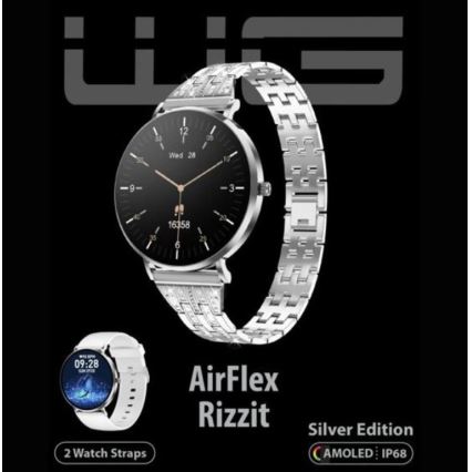 Winner Group - Reloj inteligente AirFlex3 Rizz It 200 mAh IP68 plata