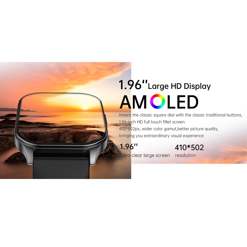 Winner Group - Reloj inteligente AirFlexOn 300 mAh IP68 plata