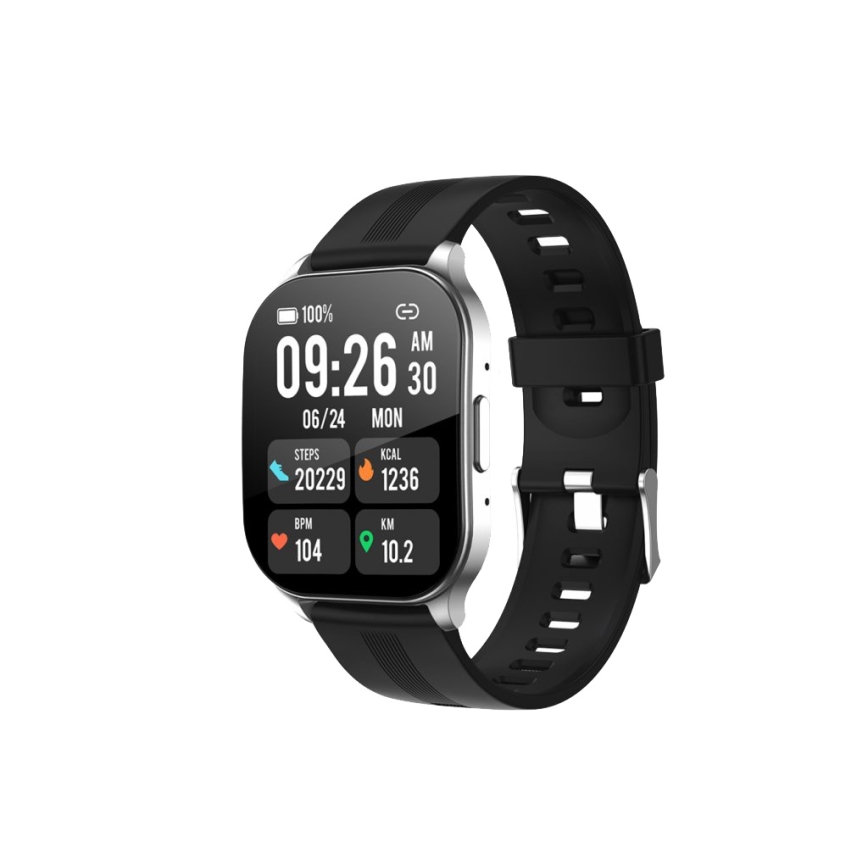 Winner Group - Reloj inteligente AirFlexOn 300 mAh IP68 plata