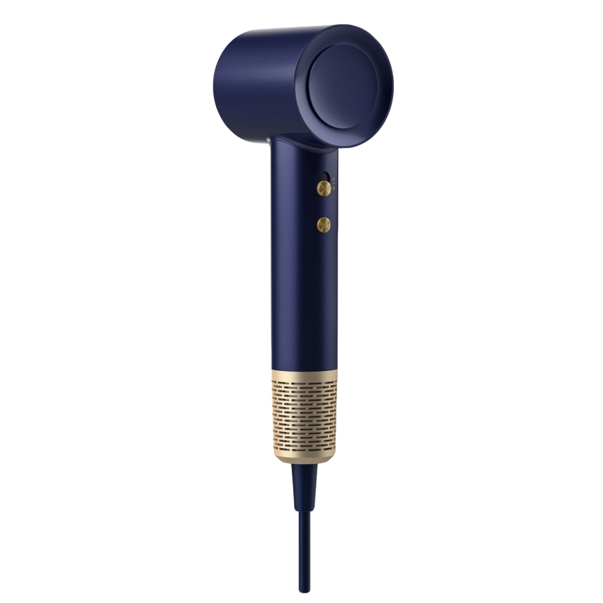 Winner Group - Secador de pelo con ionizador Elegance Air 1600W/230V azul SCHUKO