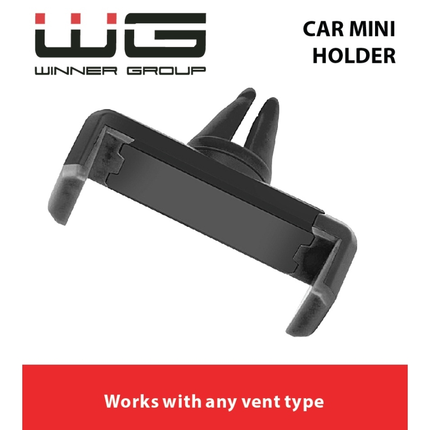 Winner Group - Soporte extensible para móvil de coche negro