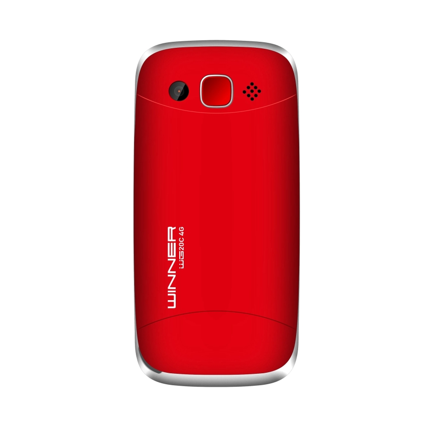 Winner Group - Teléfono móvil para personas mayores 1600 mAh rojo