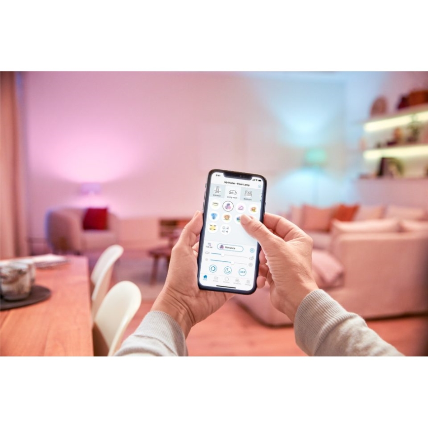 WiZ - Foco LED regulable IMAGEO 1xGU10/4,9W/230V 2700-6500K CRI 90 Wi-Fi blanco
