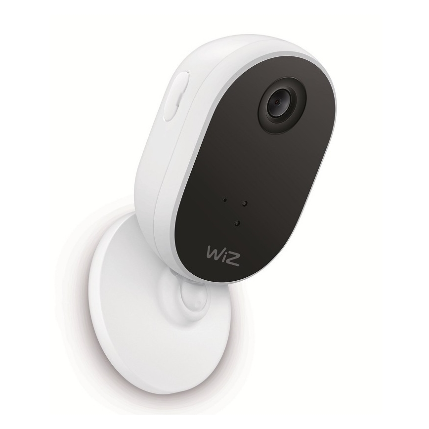 WiZ - Juego para vigilar el hogar: 1x cámara + 3x bombilla LED RGB A60 E27/8,5W/230V Wi-Fi