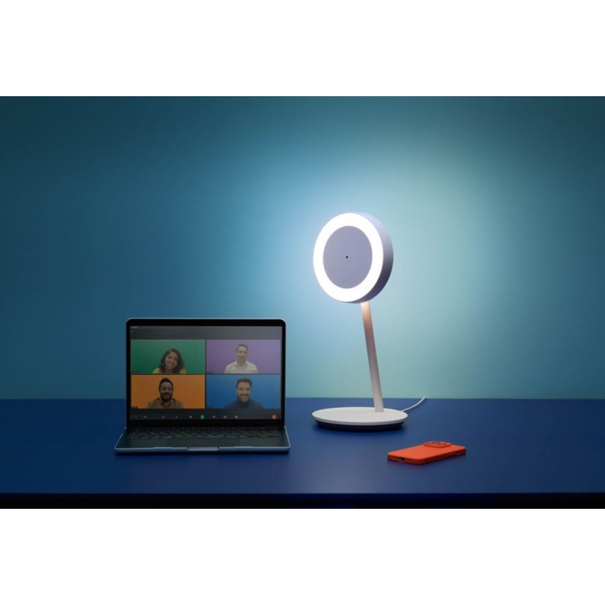WiZ - Lámpara de mesa LED regulable PORTRAIT LED/10W/5V Wi-Fi 2700-6500K CRI 90