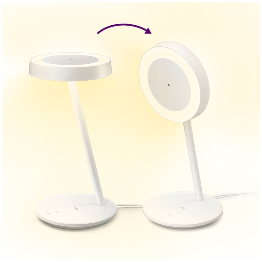 WiZ - Lámpara de mesa LED regulable PORTRAIT LED/10W/5V Wi-Fi 2700-6500K CRI 90