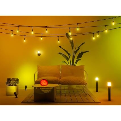 WiZ - Lámpara LED RGBW exterior regulable ELPAS LED/4,8W/12/230V 2700-5000K IP65 Wi-Fi