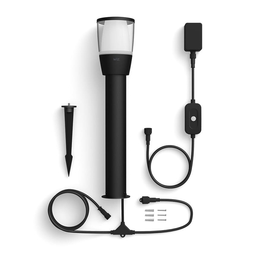 WiZ - Lámpara LED RGBW exterior regulable ELPAS LED/4,8W/12/230V 2700-5000K IP65 Wi-Fi