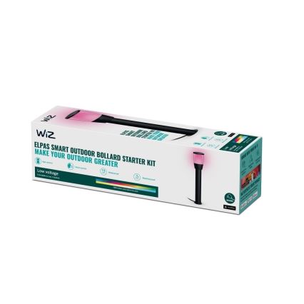 WiZ - Lámpara LED RGBW exterior regulable ELPAS LED/4,8W/12/230V 2700-5000K IP65 Wi-Fi