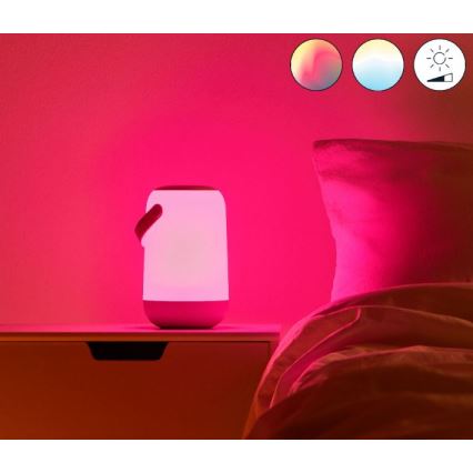 WiZ - Lámpara portátil LED RGBW regulable MOBILE LED/13,5W/5V 2200-6500K Wi-Fi