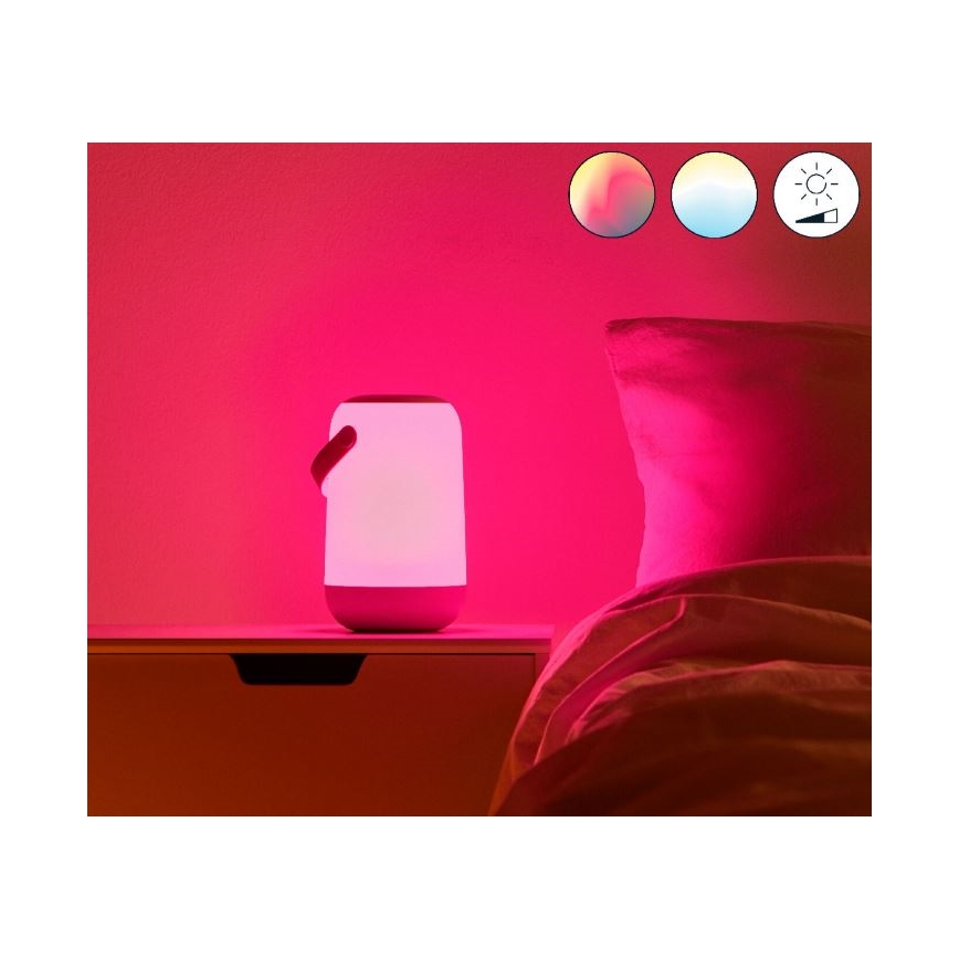 WiZ - Lámpara portátil LED RGBW regulable MOBILE LED/13,5W/5V 2200-6500K Wi-Fi