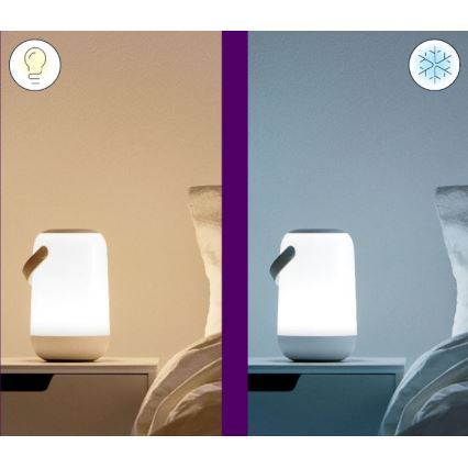 WiZ - Lámpara portátil LED RGBW regulable MOBILE LED/13,5W/5V 2200-6500K Wi-Fi