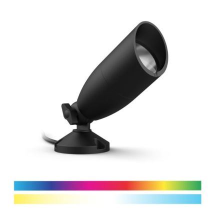 WiZ - LED RGBW Foco exterior regulable SPOT LED/4W/12V 2700K-5000K IP65 Wi-Fi