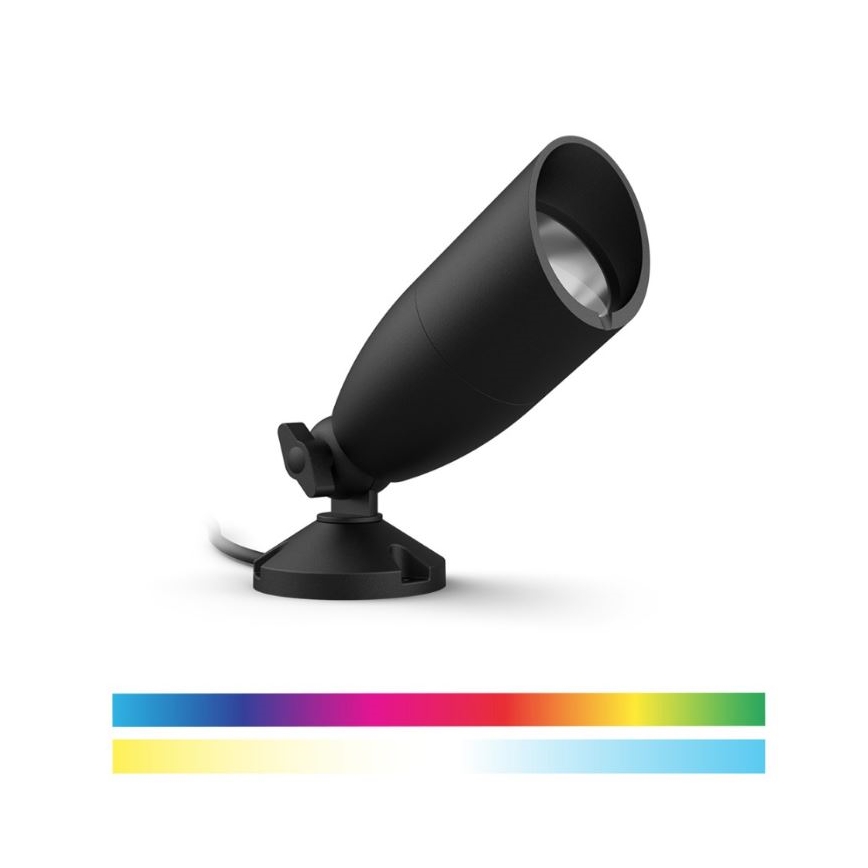 WiZ - LED RGBW Foco exterior regulable SPOT LED/4W/12V 2700K-5000K IP65 Wi-Fi