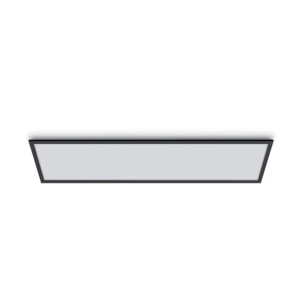 WiZ - Panel LED regulable SUPERSLIM LED/36W/230V 2700-6500K Wi-Fi negro