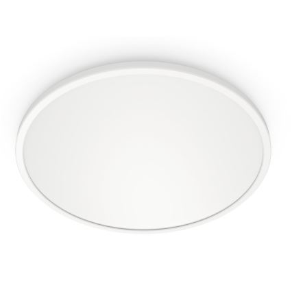 WiZ - Plafón LED regulable SUPERSLIM LED/14W/230V 2700-6500K Wi-Fi blanco