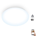 WiZ - Plafón LED regulable SUPERSLIM LED/17W/230V 4000K Wi-Fi