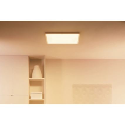 WiZ - Plafón LED regulable SUPERSLIM LED/36W/230V 2700-6500K Wi-Fi blanco